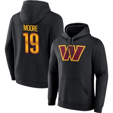 Black Men's Chris Moore Washington Commanders Pullover Hoodie