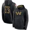 Black Men's K.J. Osborn Washington Commanders 2020 Salute to Service Sideline Performance Pullover Hoodie