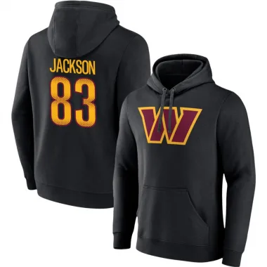 Black Men's Tyree Jackson Washington Commanders Pullover Hoodie