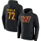 Black Men's Viliami Fehoko Jr. Washington Commanders Pullover Hoodie