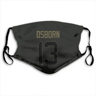 Black Washington Commanders K.J. Osborn   Service Face Mask