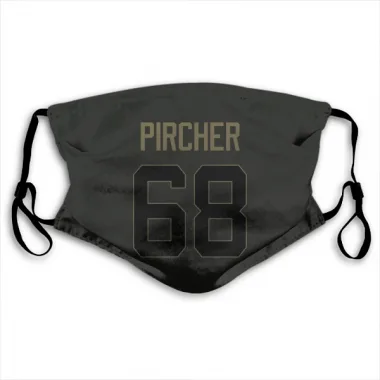 Black Washington Commanders Max Pircher   Service Face Mask