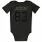 Black Washington Commanders Tyree Jackson   Service Newborn & Infant Bodysuit