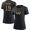 Black Women's Chris Moore Washington Commanders 2020 Salute To Service Performance T-Shirt