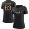 Black Women's Tyree Jackson Washington Commanders 2020 Salute To Service Performance T-Shirt