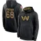 Black Youth Max Pircher Washington Commanders 2020 Salute to Service Sideline Performance Pullover Hoodie