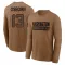 Brown Men's K.J. Osborn Washington Commanders 2023 Salute To Service Long Sleeve T-Shirt