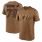 Brown Men's Viliami Fehoko Jr. Washington Commanders 2023 Salute To Service Performance T-Shirt