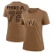 Brown Women's Viliami Fehoko Jr. Washington Commanders 2023 Salute To Service Performance T-Shirt