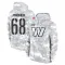 Camo Men's Max Pircher Washington Commanders Arctic 2024 Salute to Service Club Fleece Pullover Hoodie