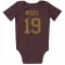 Gold Washington Commanders Chris Moore  Burgundy  Newborn & Infant Bodysuit