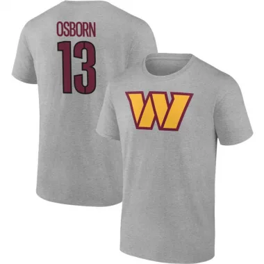 Gray Men's K.J. Osborn Washington Commanders T-Shirt