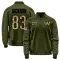 Olive Men's Tyree Jackson Washington Commanders Salute to Service Sideline Performance Jacket