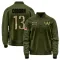 Olive Youth K.J. Osborn Washington Commanders Salute to Service Sideline Performance Jacket