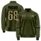 Olive Youth Max Pircher Washington Commanders Salute to Service Sideline Performance Jacket