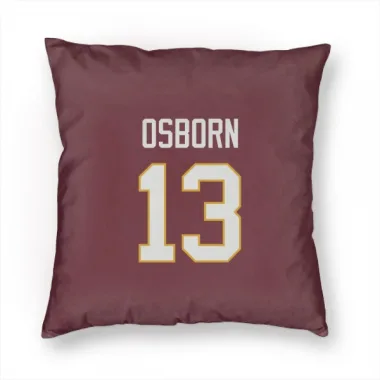 Washington Commanders K.J. Osborn  Burgundy Pillow Cover (18 X 18)