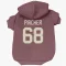 Washington Commanders Max Pircher  Burgundy Dog & Cat Pet Hoodie