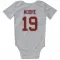 White Washington Commanders Chris Moore   Newborn & Infant Bodysuit