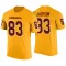 Yellow Men's Tyree Jackson Washington Commanders Color Rush T-Shirt