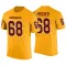 Yellow Youth Max Pircher Washington Commanders Color Rush T-Shirt